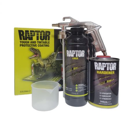 AKCIA - RAPTOR® čierny + striekacia pištoľ ZADARMO